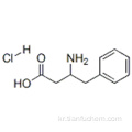 3- 아미노 -4- 페닐 부티르산 하이드로 클로라이드 CAS 3060-41-1